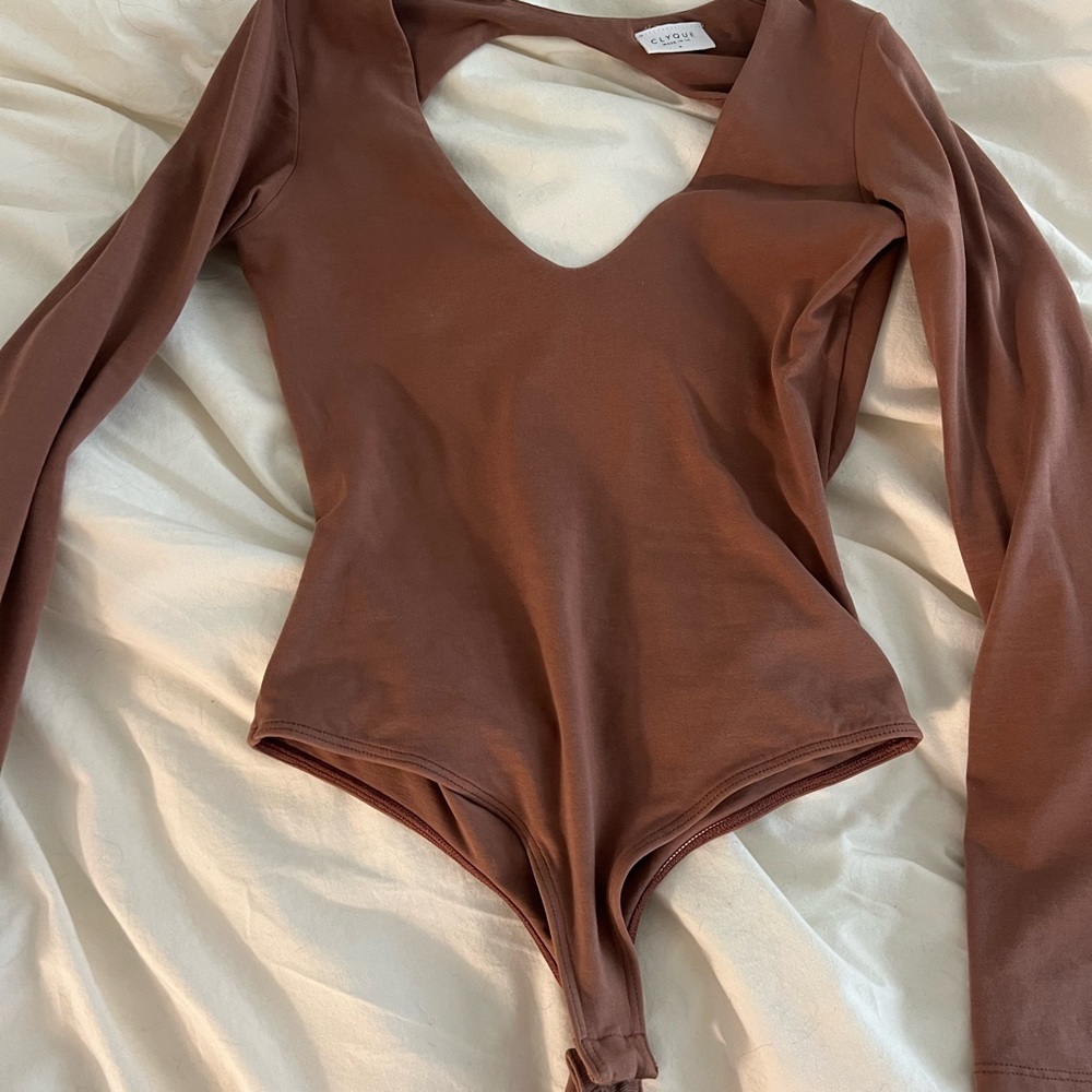 Clyque the Label Lily Long Sleeve Bodysuit - Picture 4 of 6